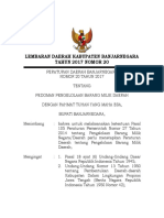 Peraturan Daerah Banjarnegara Nomor 20 Tahun 2017