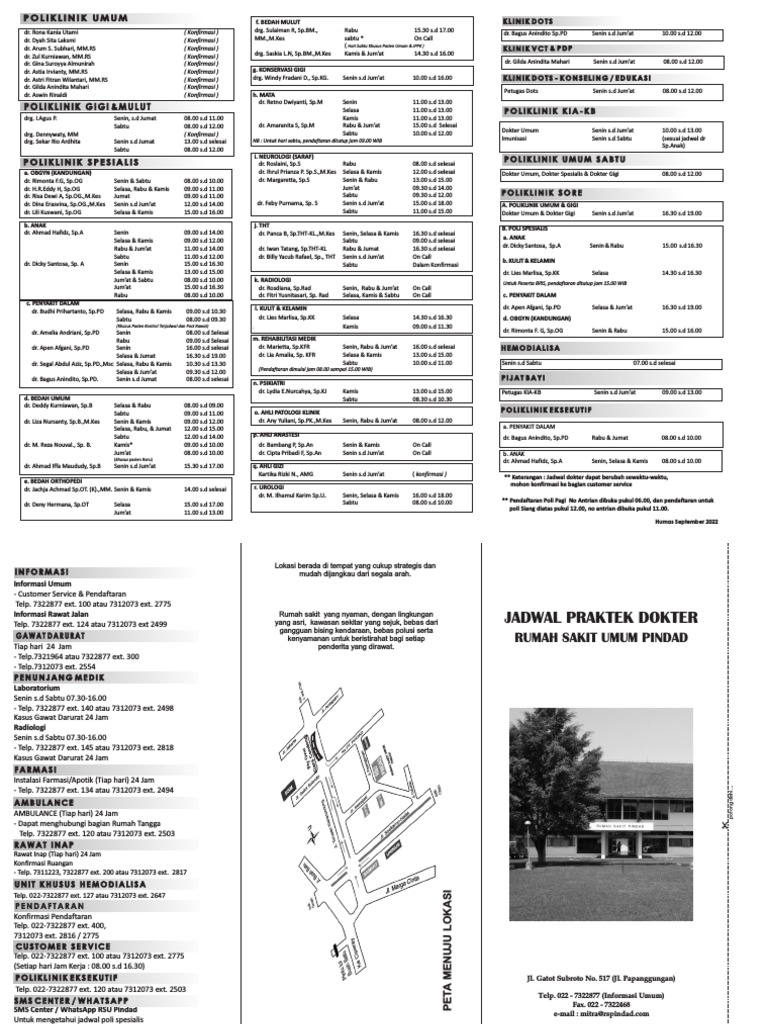 Jadwal baru dokter september 2022 pdf