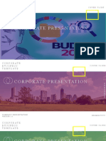 How To Create An Impressive Cover Slide For Corporate Presentation in Microsoft Office PowerPoint