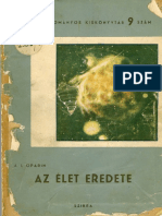 OPARIN Elet Eredete 1949 OCR