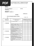 cópia (2) de CritÉrios de AvaliaÇÃo
