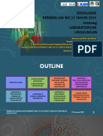 2023 Feb 23 Sosialisasi Permen LHK No 23 Tahun 2020 Bagi Laboratorium Lingkungan Teregistrasi Di PT WLN (Updated Today)