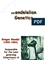 Mendelian Genetics