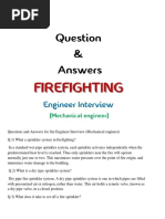 Firefighting System Interview Guide | PDF | Fire Sprinkler System | Valve