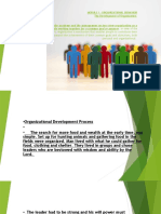 Module 1 - The Development of OrganizationModule 1 - The Development of Organization