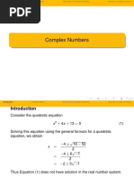 Complex Numbers