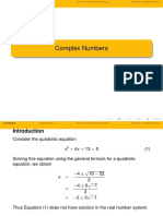 Complex Numbers: Polar Form and Roots