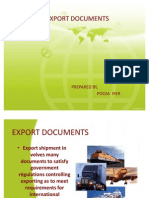 Export Documents