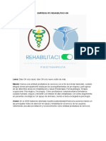 Empresa Ips Rehabilitaci-On