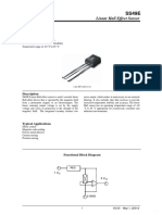 Linear Hall Effect Sensor Specifications