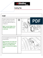 008-002 Drive Belt, Cooling Fan