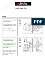 016-002 Engine Support Bracket, Front