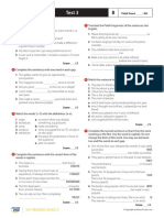 Unit 3, Test 3 - Grupa B - Standard