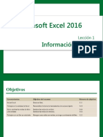 Excel Core 2016 Lesson 01
