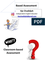 Classroom - Based Assessment Final