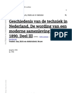 Geschiedenis Van de Techniek in Nederland. de Wording Van Een Moderne Samenleving 1800-1890. Deel III DBNL