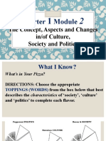 UCSP.Q1Module 2.Concept Aspects and Changes in Culture