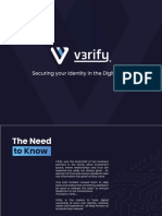 Verify Pitch Deck