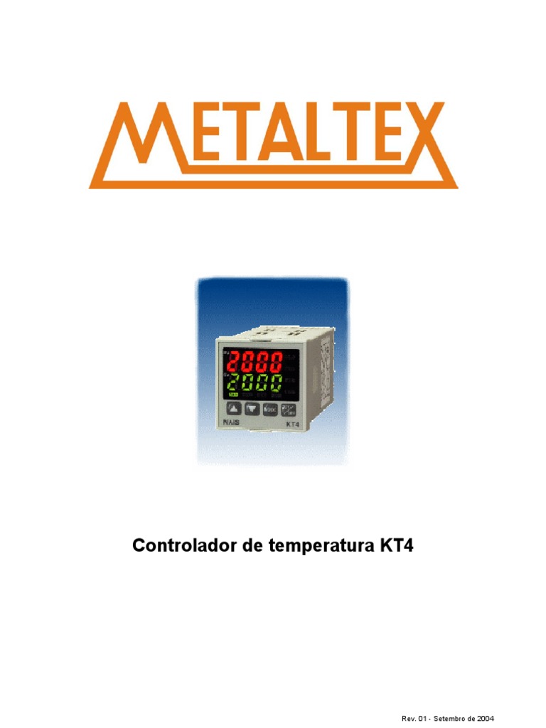 Controlador de Temperatura KT4 | PDF | Engenharia Elétrica | Informática