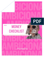 Money Checklist - F9025a3