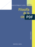 Filosofía de La Ciencia (Antonio Diéguez Lucena)