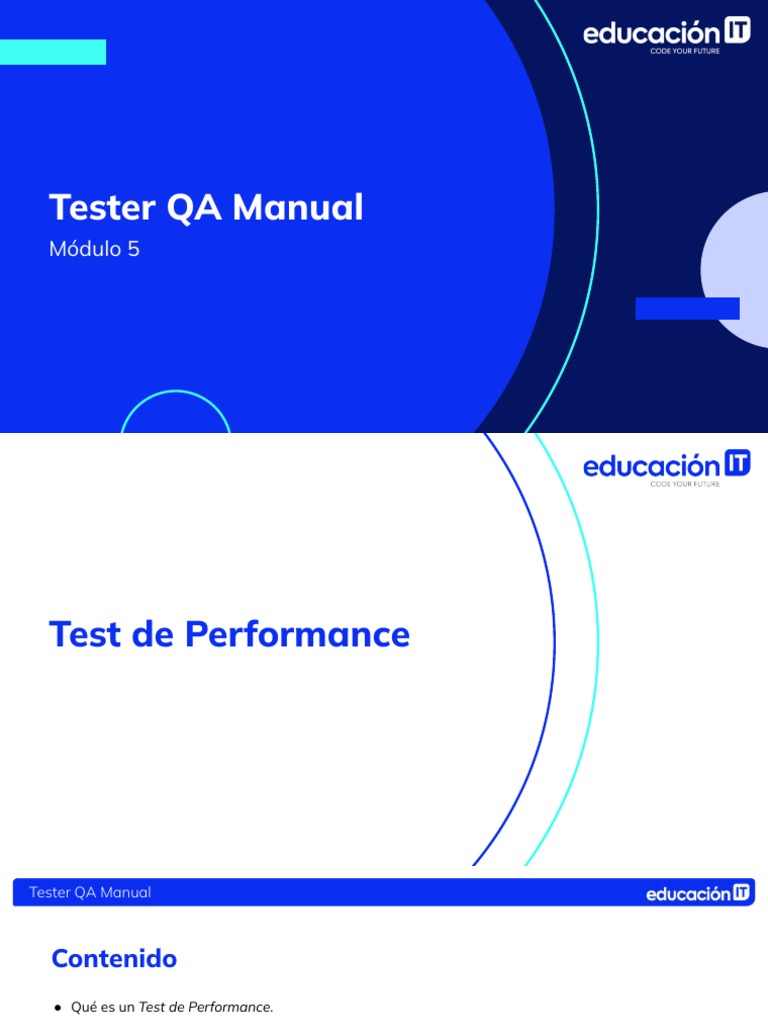 Guía de Test de Performance en QA | PDF | Software | Escalabilidad