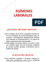 UNSA Regímenes Laborales NEGOCIOS