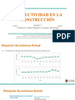 Productividad construcción