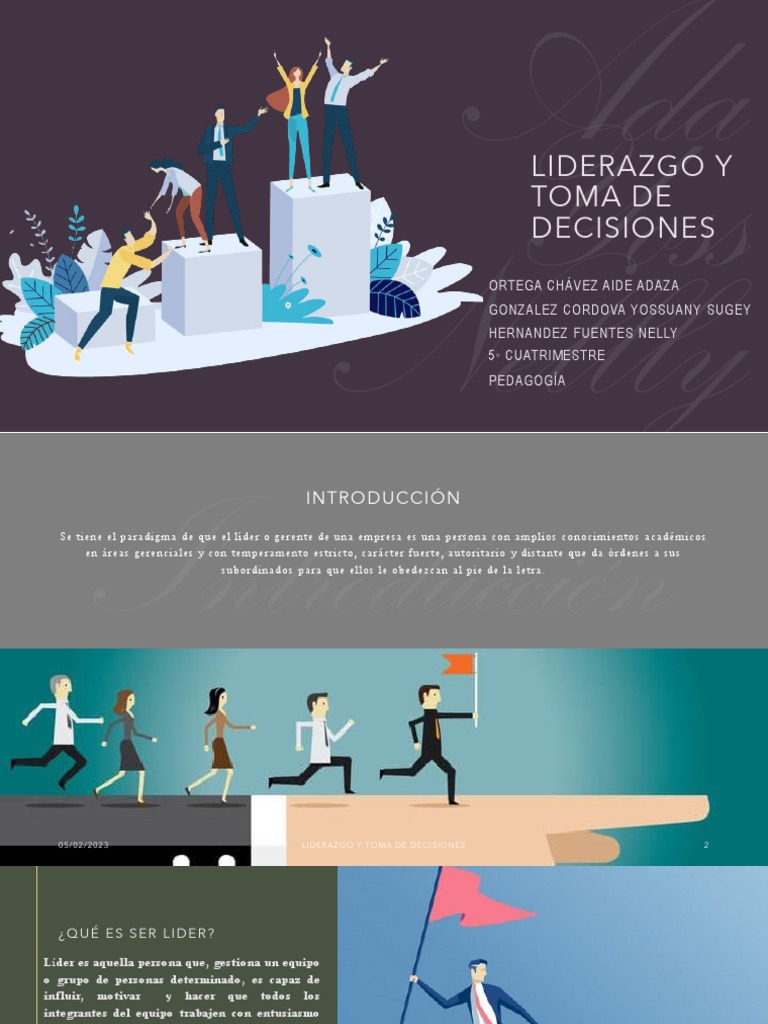 Liderazgo y Toma de Decisiones | PDF | Liderazgo | Psicología cognitiva