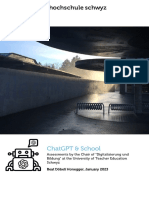 ChatGPT & School Assessments by University Chair