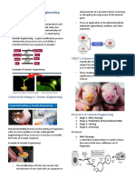 Processes of Genetic Engineering