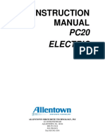 Instruction Manual PC20 Electric Allento