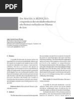 Aglay Sanchez - Da Magia à Sedução - a importância das atividades educativas em Museu de Arte