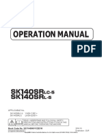 Operator Manual Kobelco Sk140srlc-5