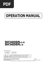 Operator Manual Kobelco Sk140srlc-5