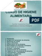 Curso de Manipulación Alimentos ICEI 3h REPONEDORES