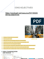 AEF Int 3A (Transport + Comparatives - Superlatives)