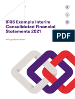 Ifrs Example Interim Consolidated Financial Statements 2021