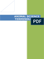 Animal Science Terms