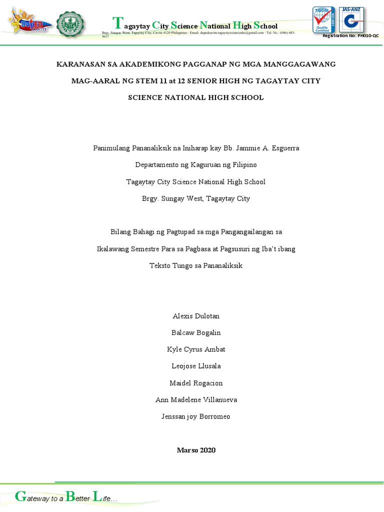 Format NG Thesis 2020 | PDF