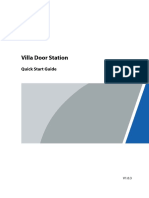 Villa Door Station - Quick Start Guide - V1.0.3