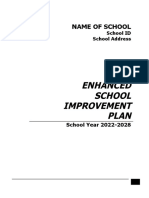 School Enhanced Improvement Plan 2022-2028