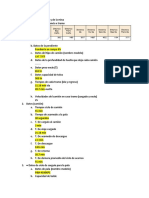 Datos Del Camión y de La Mina