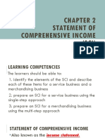 Statement of Comprehensive Income (SCI)