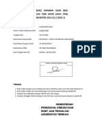 Buku Jawaban Ujian (Bju) Uas Take Home Exam (The) SEMESTER 2021/22.2 (2022.1)