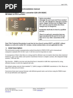 Technical Description/Installation Manual Synchro/Stepper - NMEA Converter S2N U/N 9028C