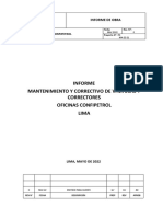 Informe de Proyecto - Confipetrol -Mnt. Correctivo HVAC