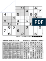 Sudoku No.001 DR 5