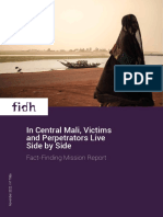 Fidh Mali Report 2022 -Central Mali