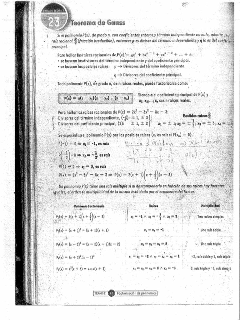 Teorema de Gauss PDF